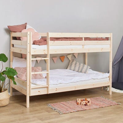 Hoppekids ECO Comfort Køyeseng 90x200, Wood