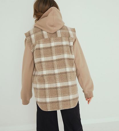 Designers Remix Weste - Wolle/Polyester - G Jayden - Beige Karie