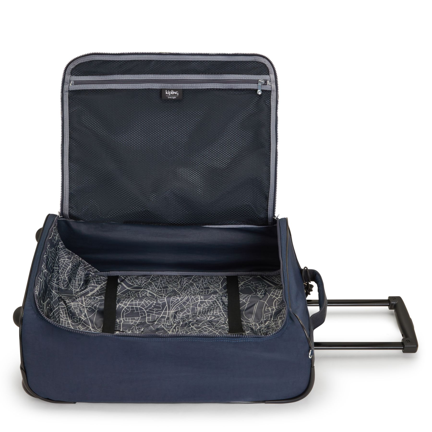 TEAGAN C Sac de Voyage Cabine à Roulettes XS - Blue Bleu 2