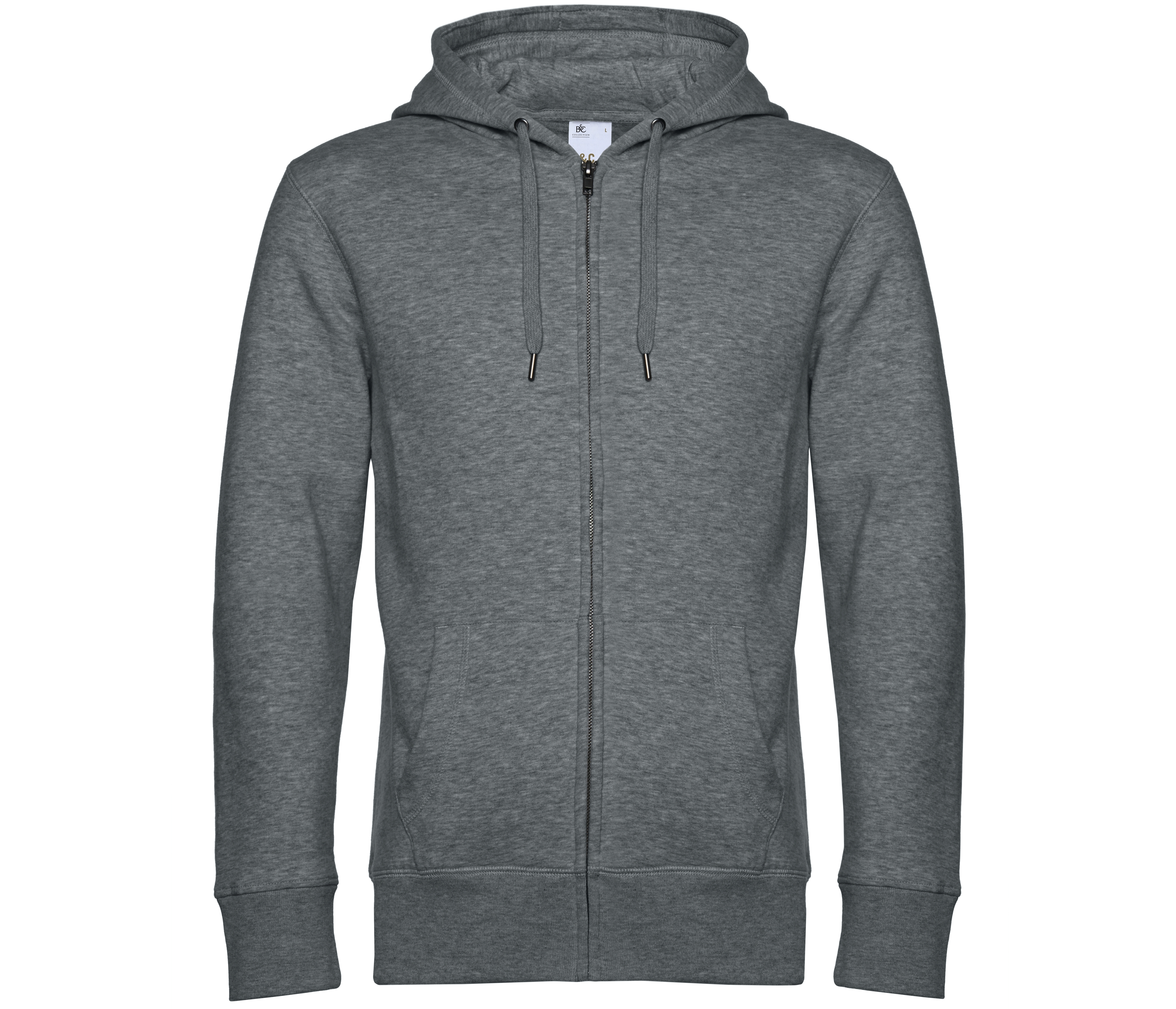 B&C BCU03K - Sweat Capuche zippé KING