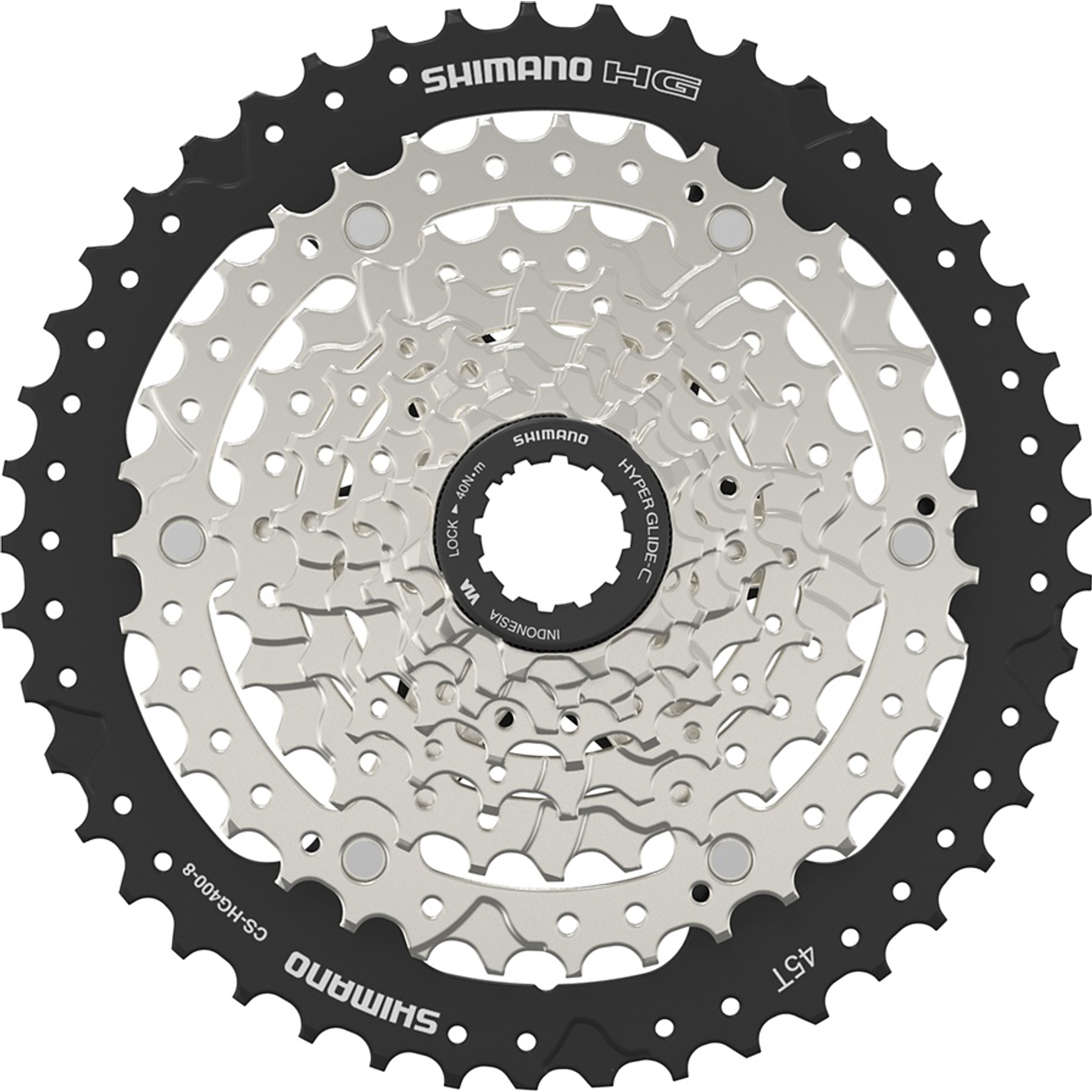 Shimano CS HG400 8-speed Cassette