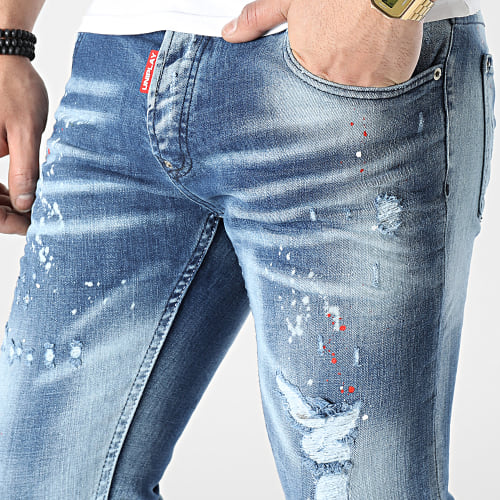 Jean Skinny 666 Bleu Denim