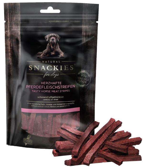 SNACKIES® Hundesnack Pferdefleischstreifen
