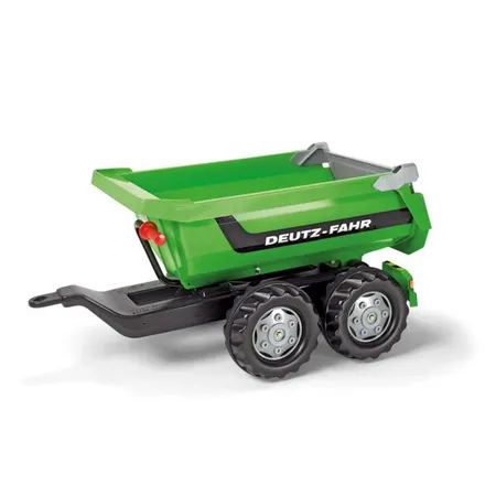 Rolly Toys 122240 Halfpipe Trailer Deutz