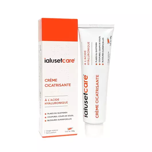 Ialuset Care - Crème cicatrisante à l'acide hyaluronique - 100g
