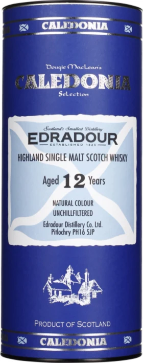 EDRADOUR 12 YEARS CALEDONIA SINGLE MALT 70CL