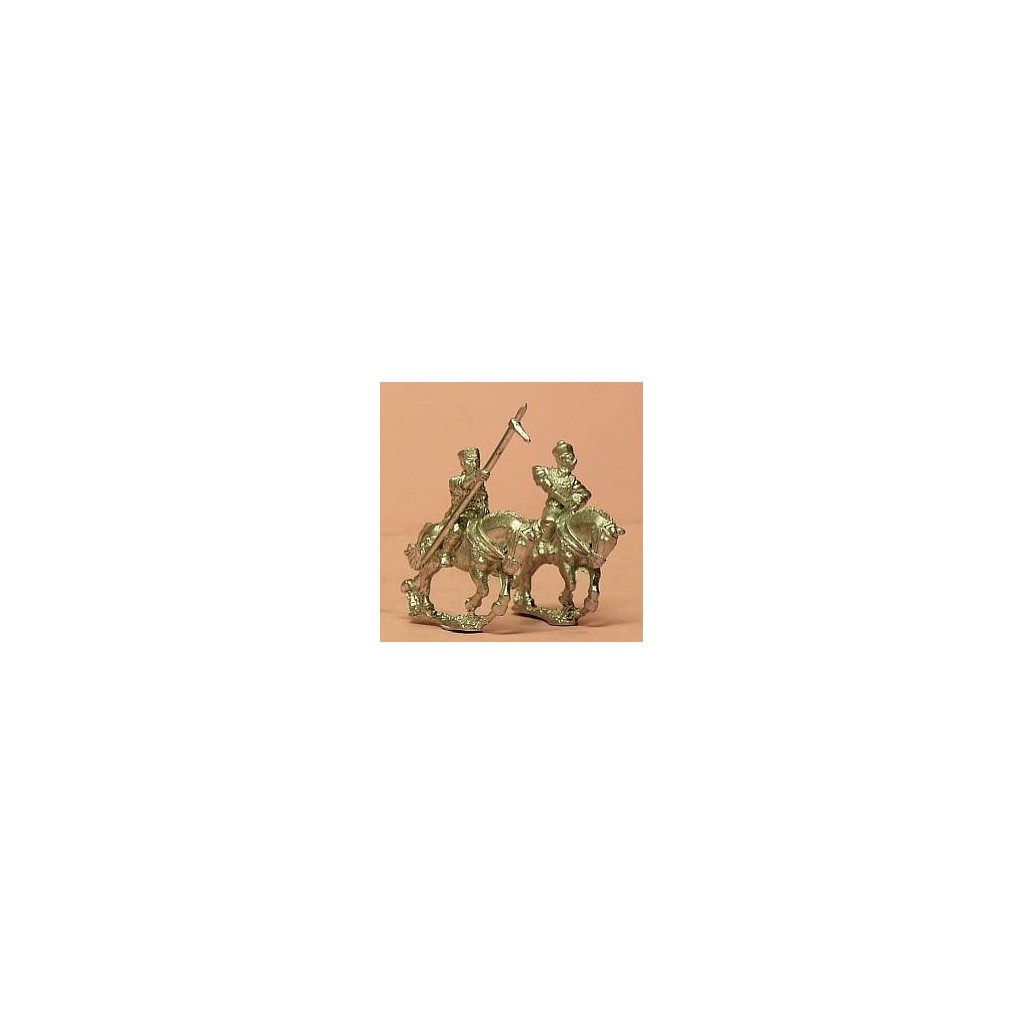 Han Chinese: Mounted General and two bodyguards