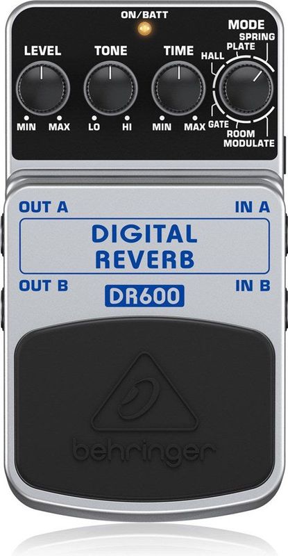 DR600 - Digitale Reverb - Zwart - Effectprocessor