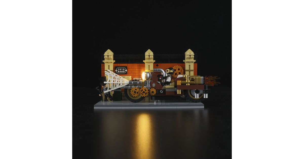 LumibricksSteampunk World - Steampunk Motorcycle Pursuit Constructiespeelgoed  (F9067)
