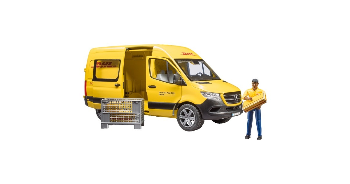 bruderMB Sprinter DHL met bestuurder Modelvoertuig  (02671)