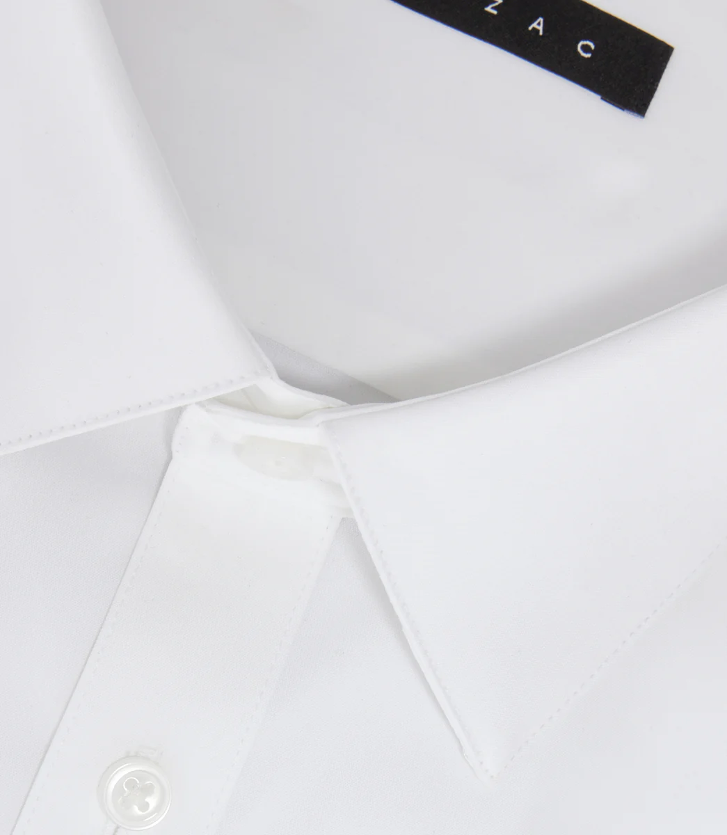 Chemise slim en popeline stretch MALTEOUT