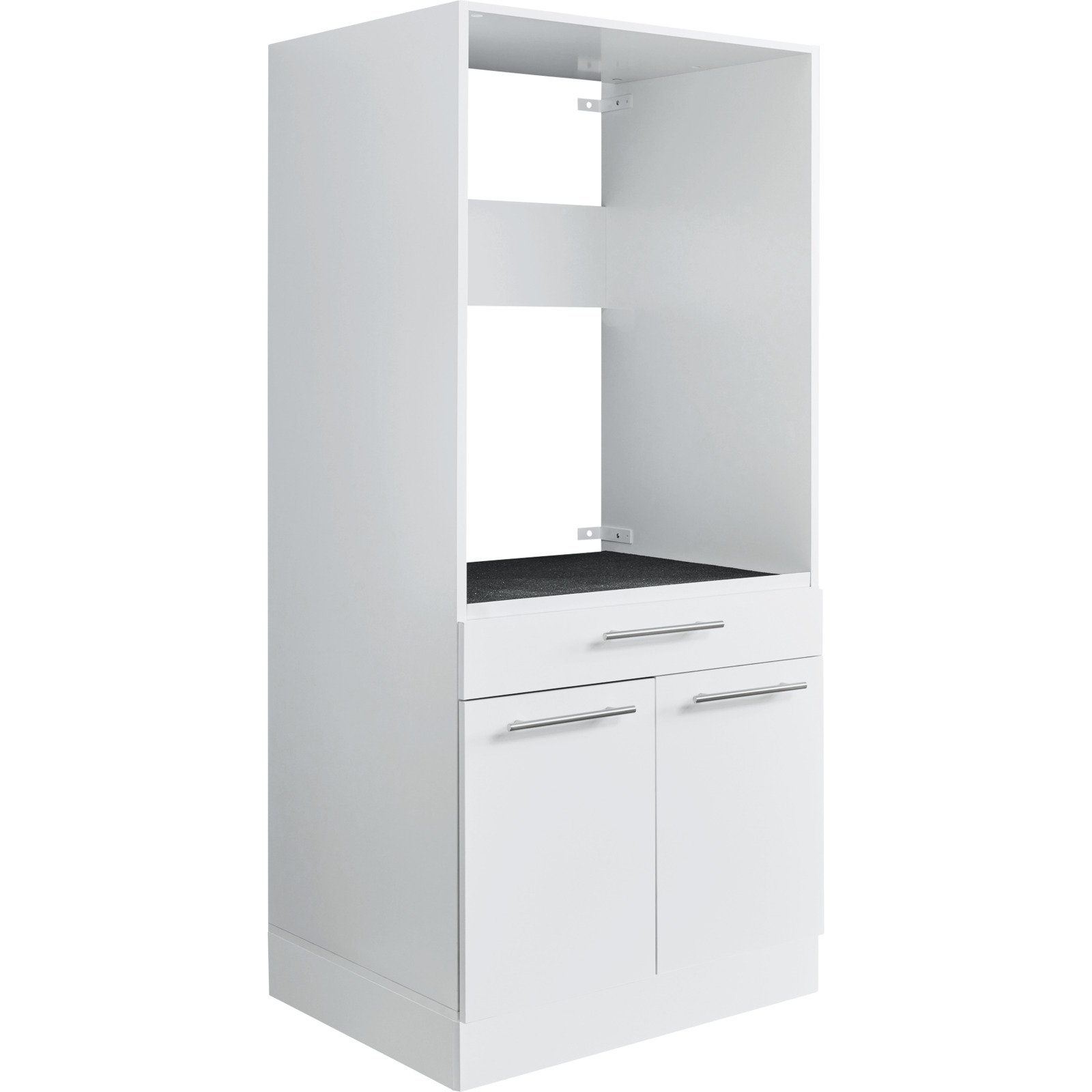 Waschmaschinenschrank Laundreezy melamin weiss matt 67,5 cm x 162 x 67,5 cm