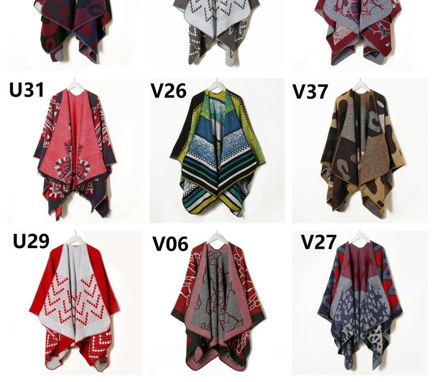 Dreamaway - Gebreide sjaal met print