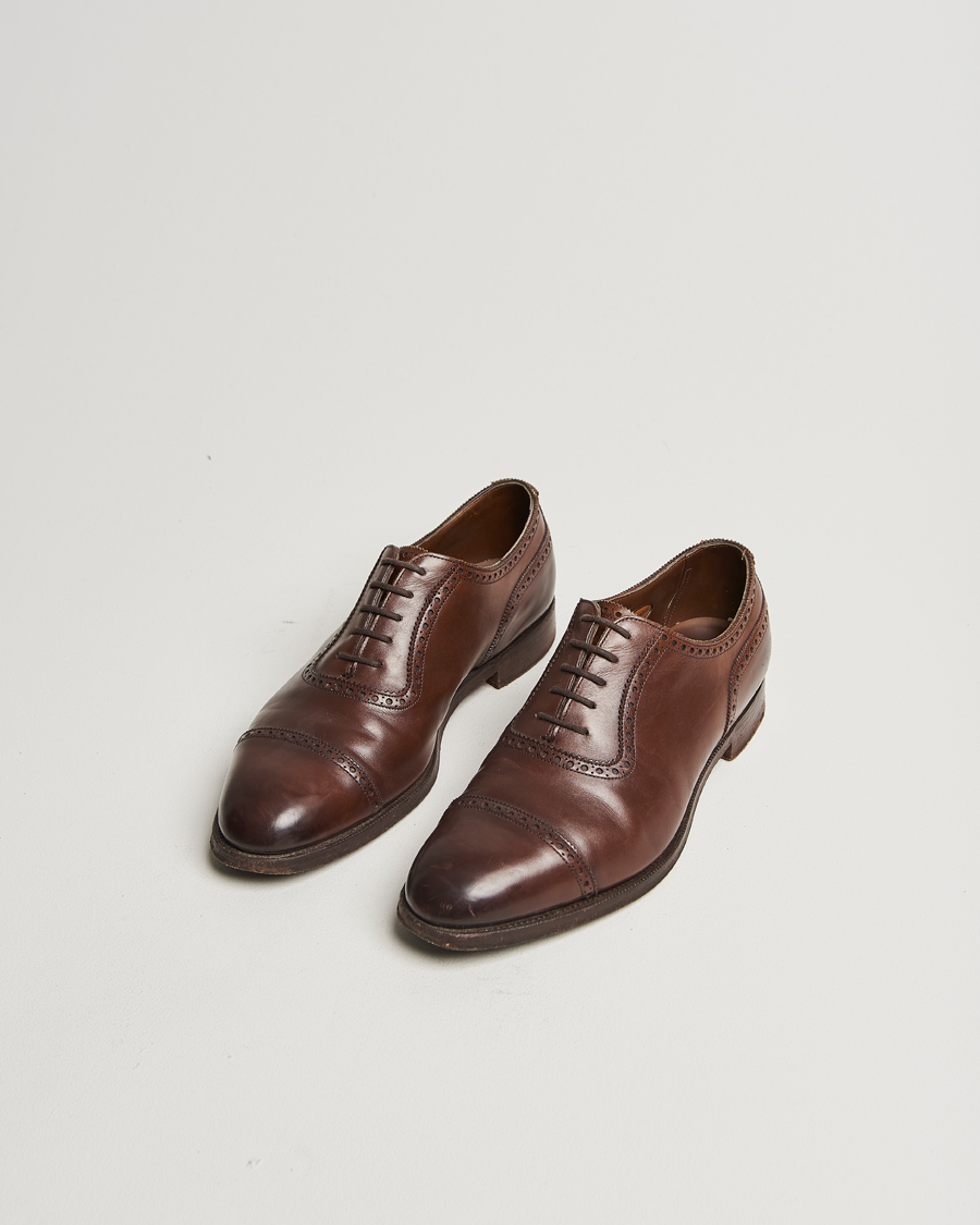 Edward Green Canterbury Brouge Dark Oak Calf UK10 - EU44,5