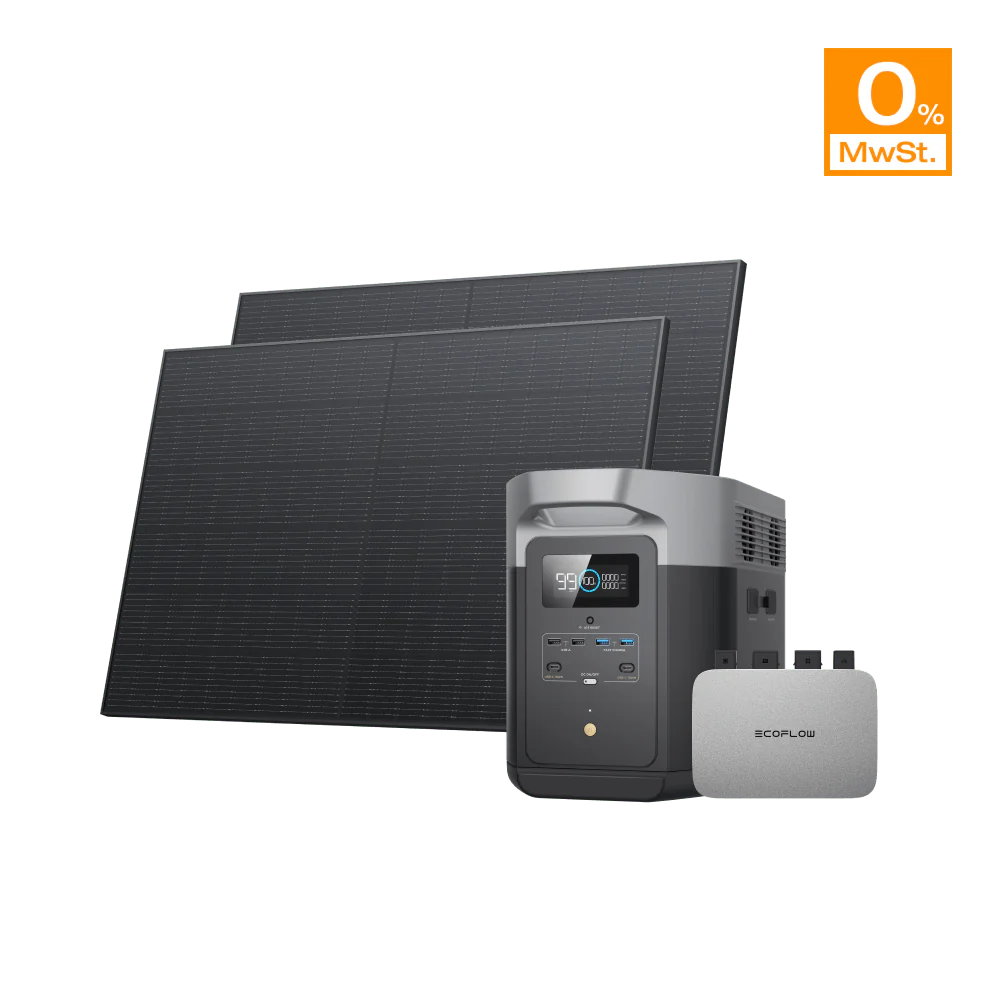 EcoFlow PowerStream Balkonkraftwerk 800W für Wand