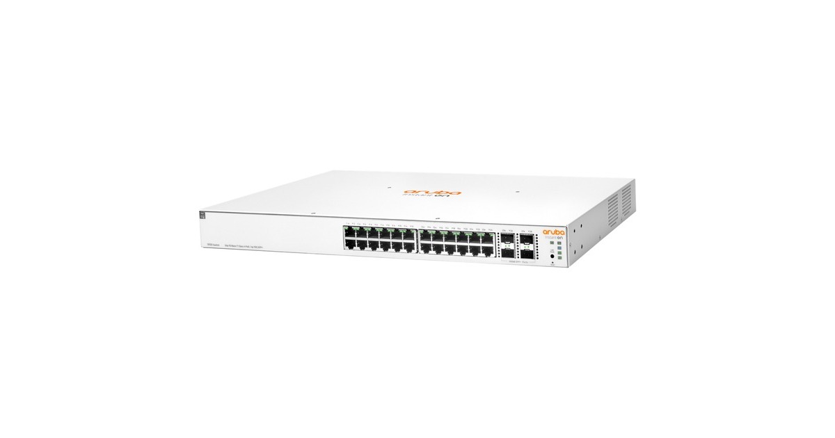 Hewlett Packard EnterpriseInstant On 1930 24G 4SFP+ CL4 PoE switch  (370 Watt PoE)