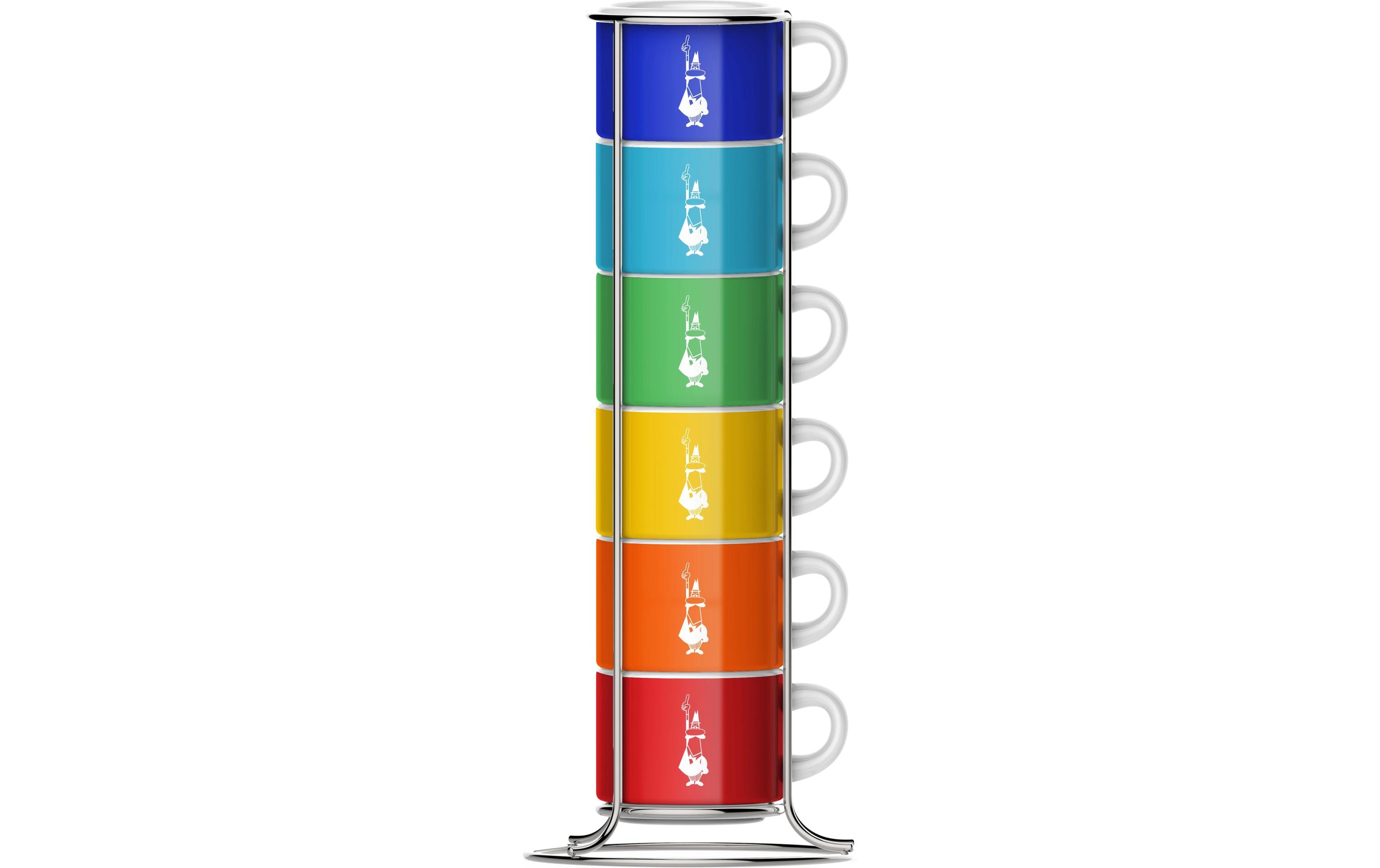 Espressotasse Color 65 ml, 6 Stück, MehrfarbigSet aus 6 Tassen