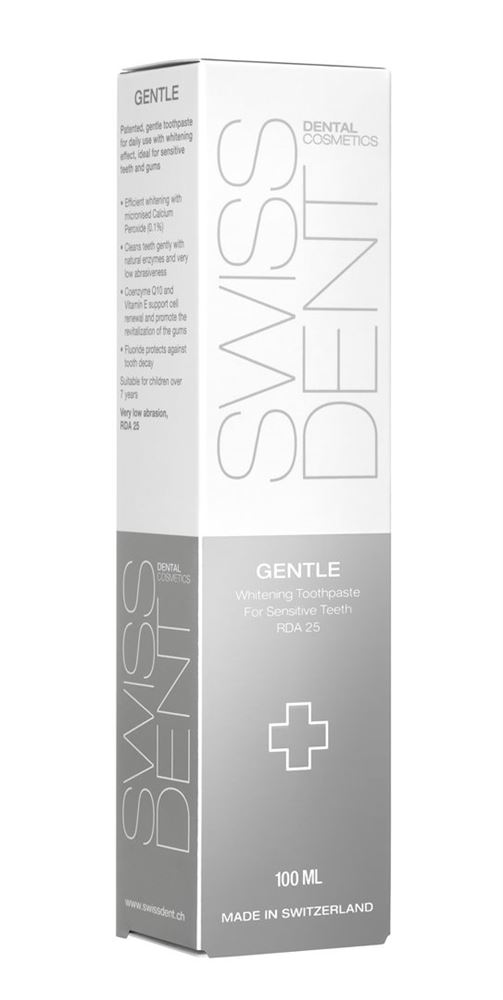 SWISSDENT Gentle Zahnpasta<br>100 ml, Tube