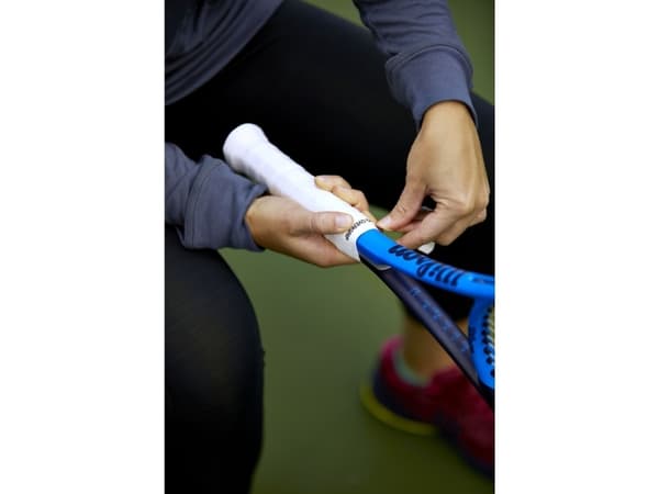 Wilson WRZ4016WH, Overgrep, Tennis, Hvit, Monoton, 12 stykker