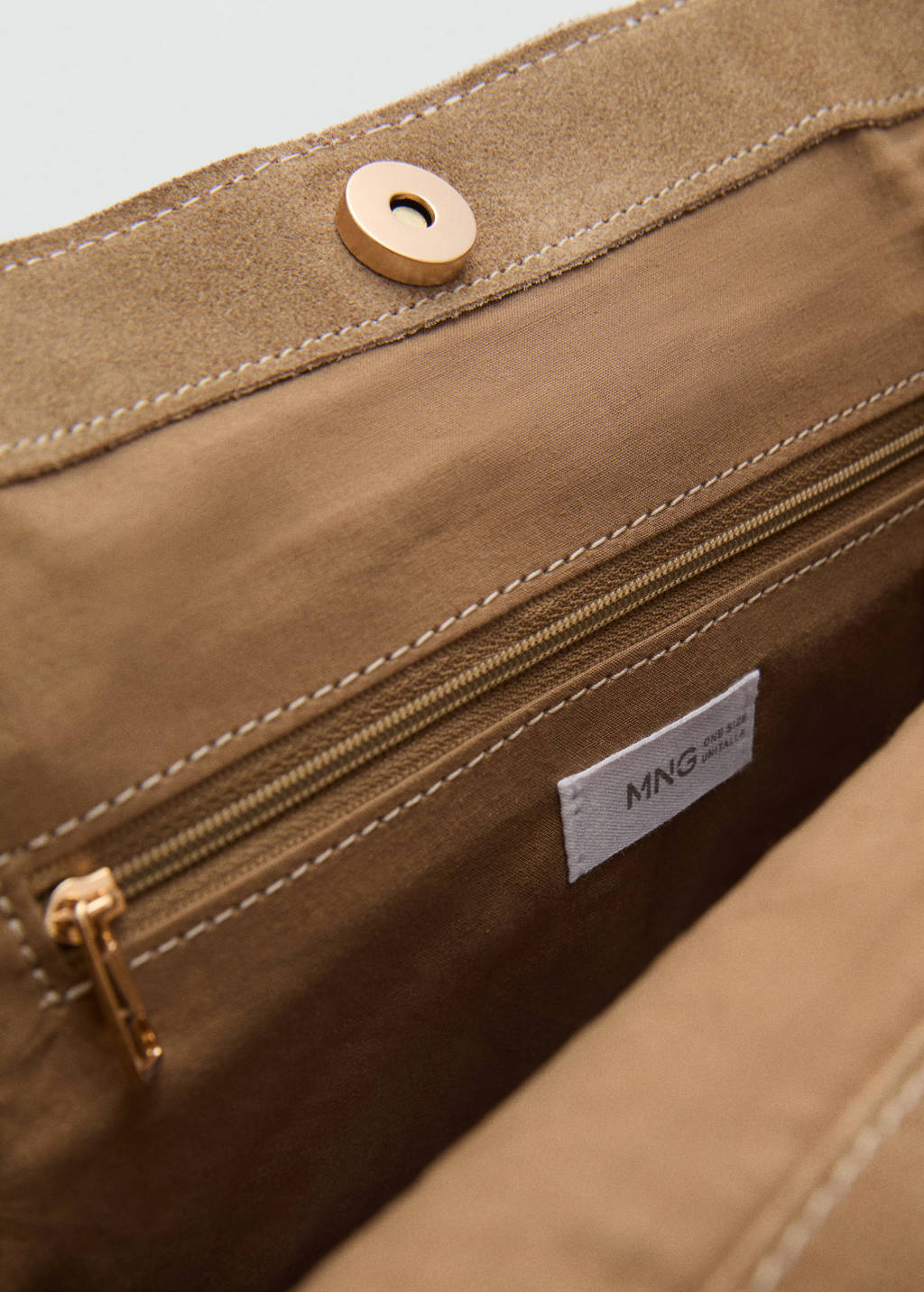 leren shopper middenbruin