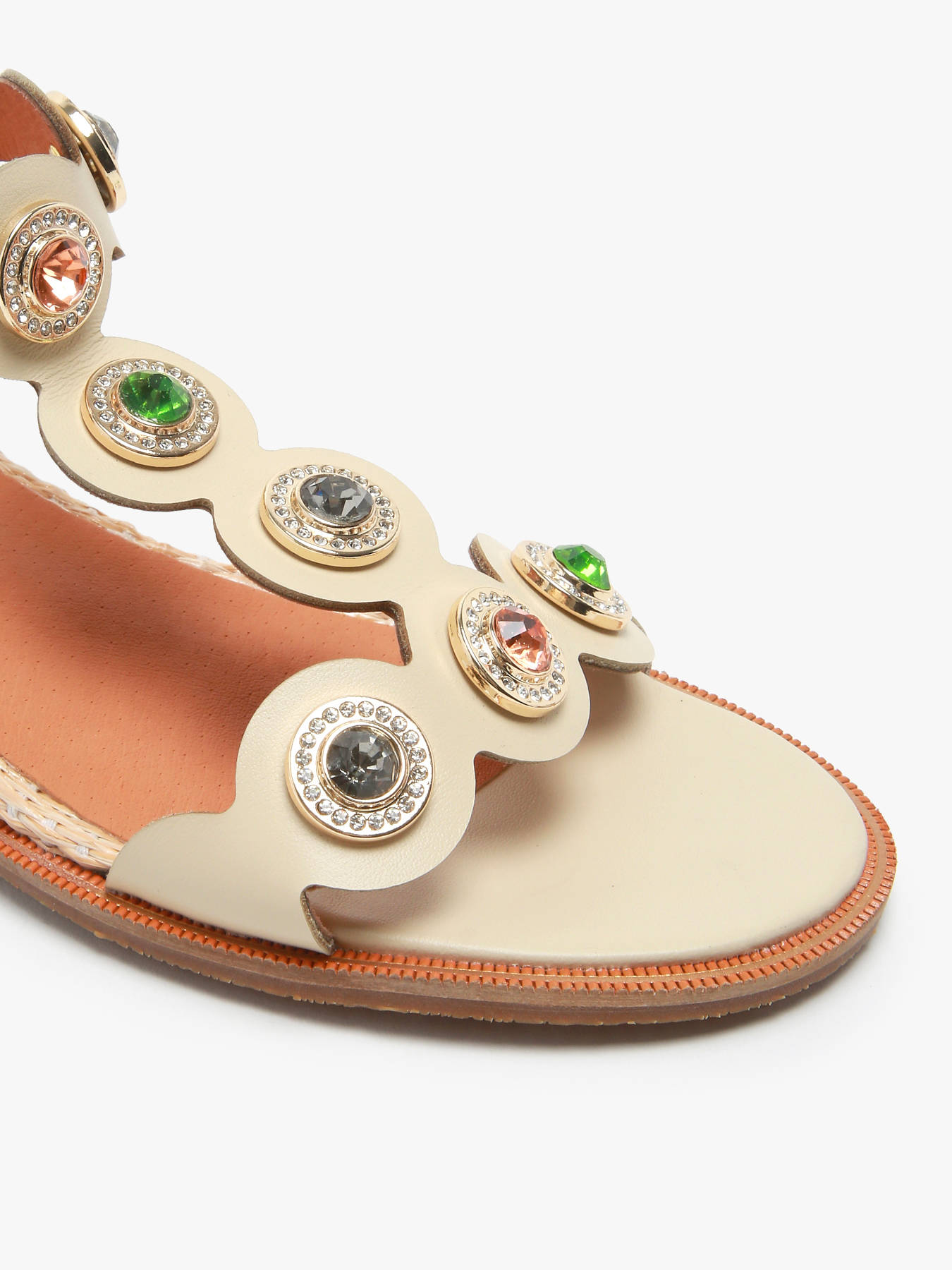 Sandales en cuir MAM'ZELLE