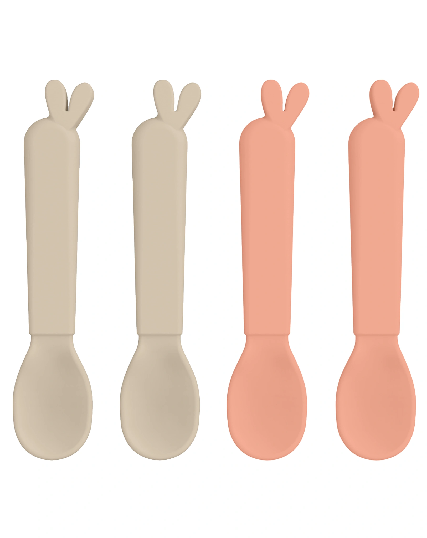 Löffel-Set KIDDISH - LALEE 4er Pack in sand