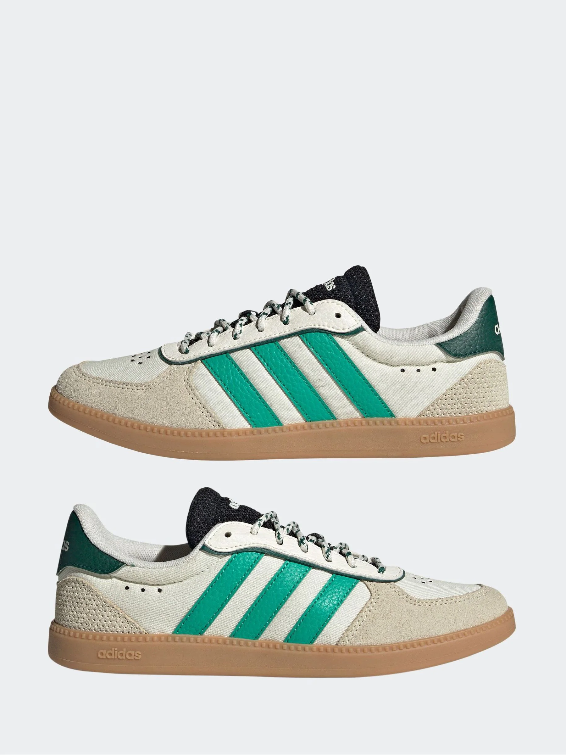 Wit/groen - adidas Breaknet Sleek sneakers