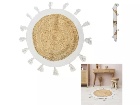 Tapis Rond en Jute 