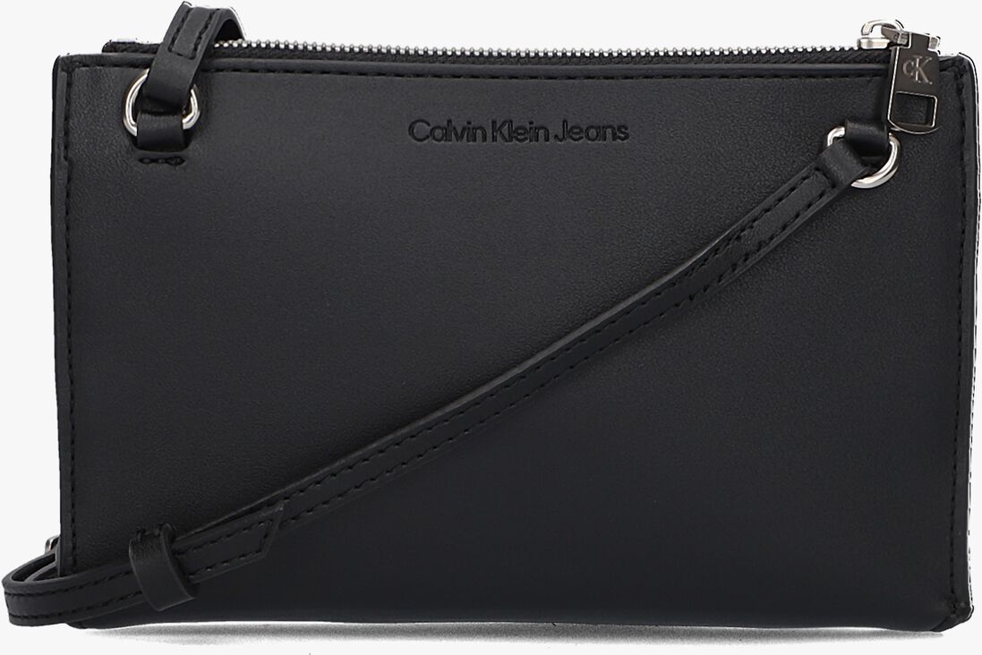 CALVIN KLEIN zwarte calvin klein schoudertas sculpted ew flap xbody mono