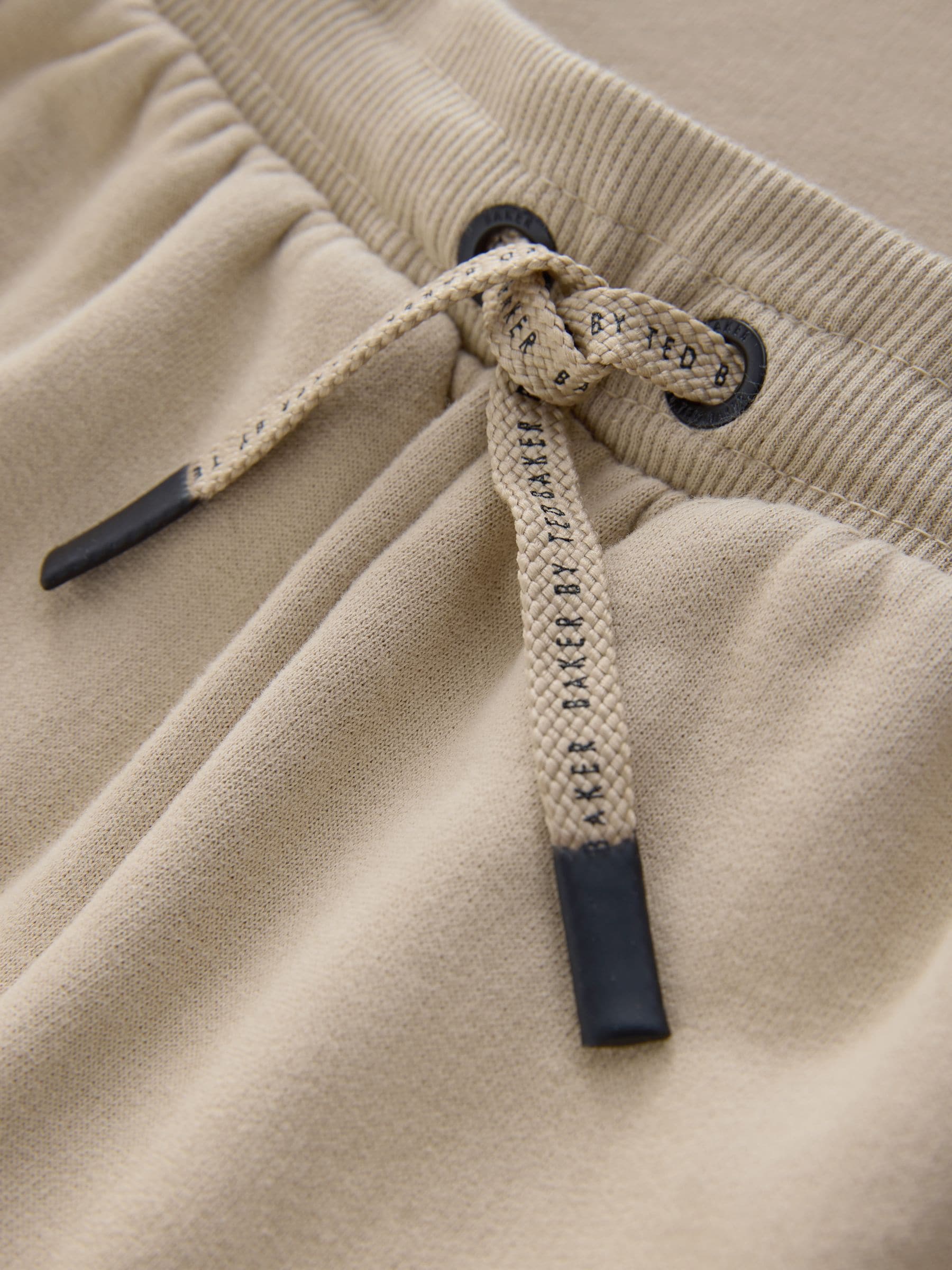 Pastelgeel - Baker by Ted Baker Oversized Piped Hoodie and Joggers Set
