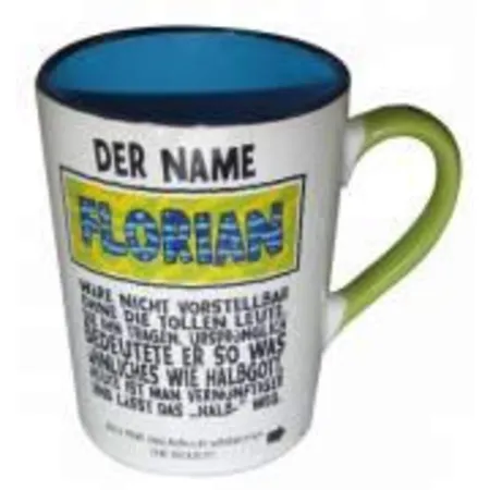 Depesche Weltbester Becher mit Name Florian