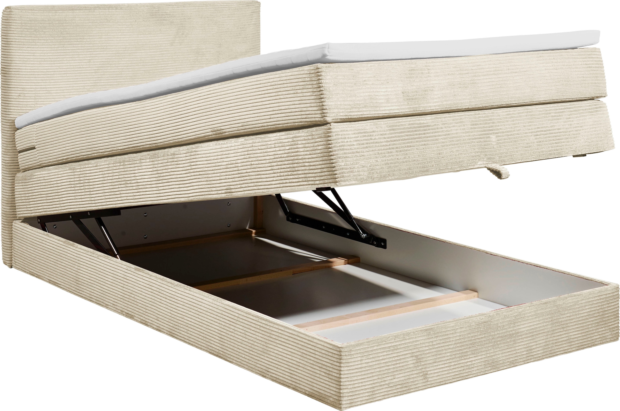 ED EXCITING DESIGN Boxspringbett »Luzern« inkl. Bettkasten
