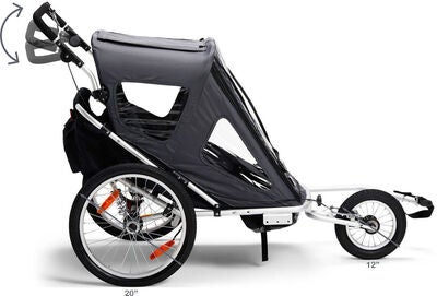 North 13.5 Speeder 2 Sykkelvogn, Blue
