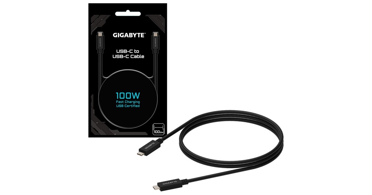 GIGABYTEUSB Type-C-kabel 1 meter