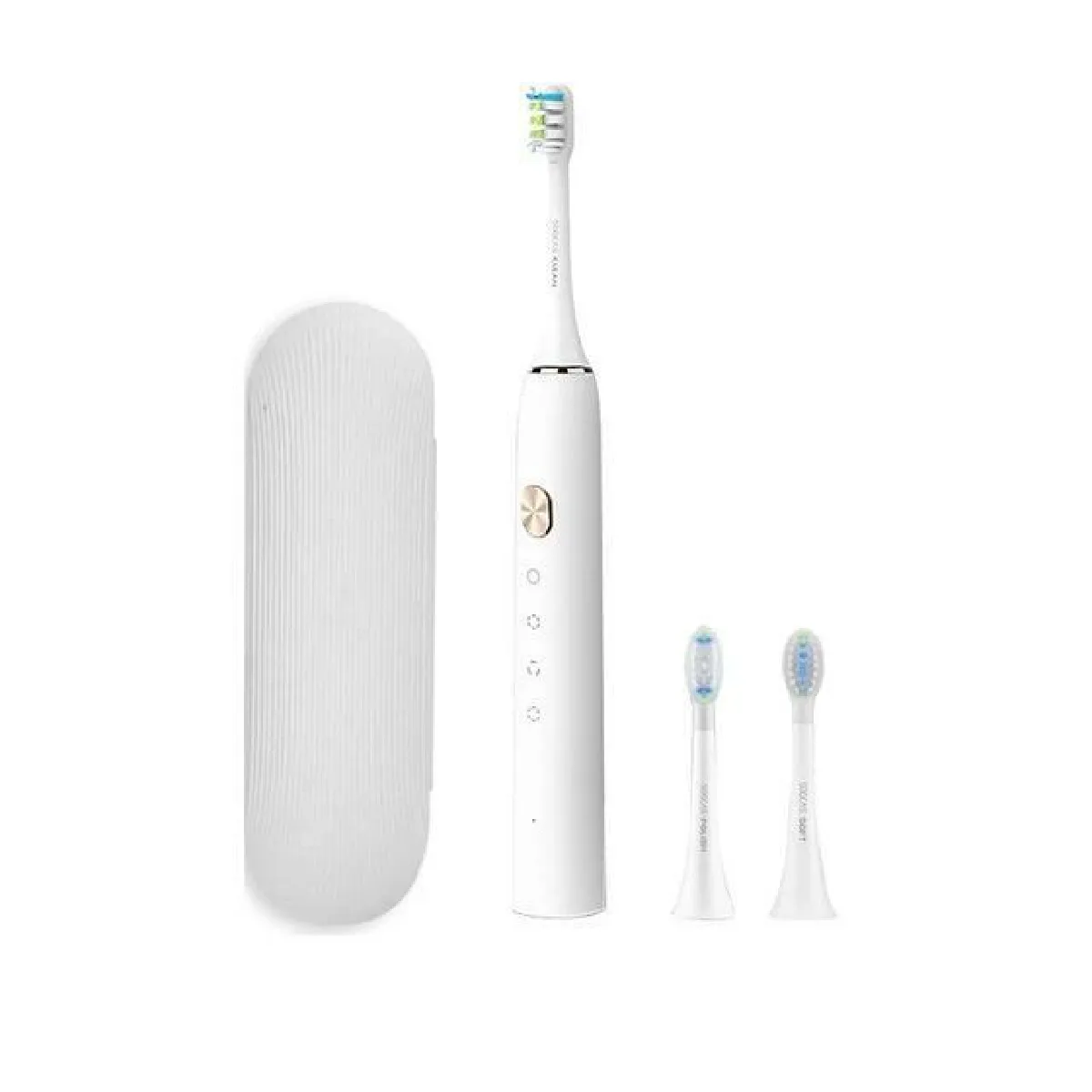 Justgreenbox Brosse à dents vibrante intelligente - Rose