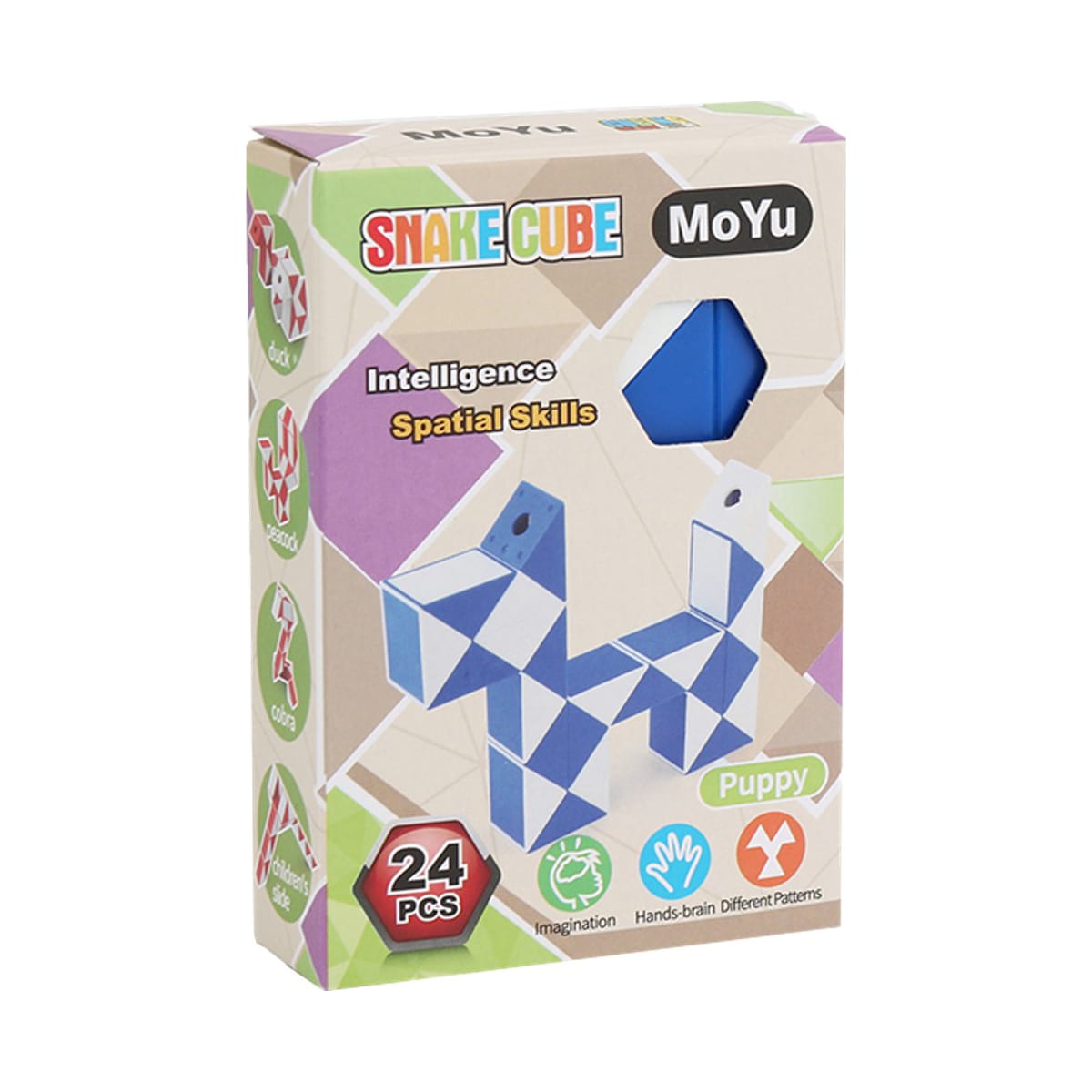 MOYU Snake blokkpuslespill (x24)
