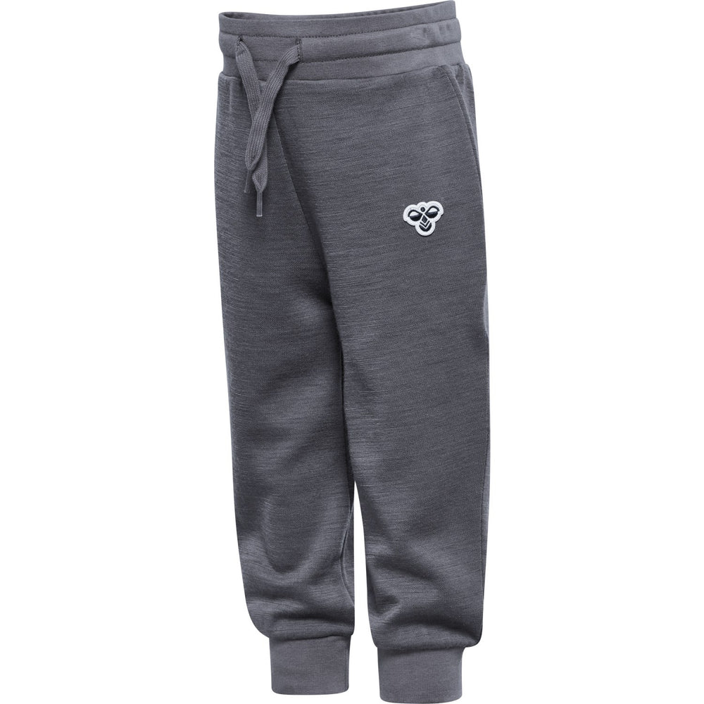 Køb Hummel Dark Grey Melange Mini Uld Bukser Bee