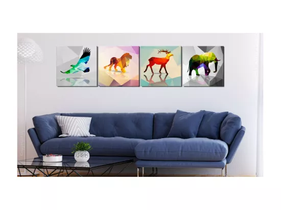 Tableau Imprimé 4 Panneaux 