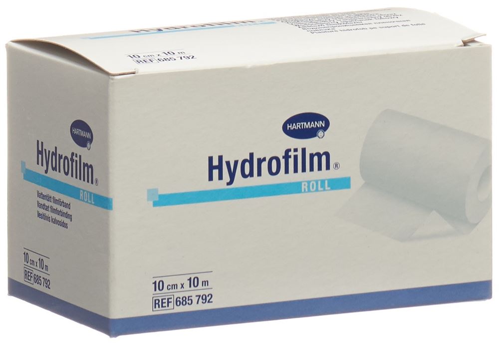 Hydrofilm ROLL Wundverband Film 10cmx10m transparent 1 Stk