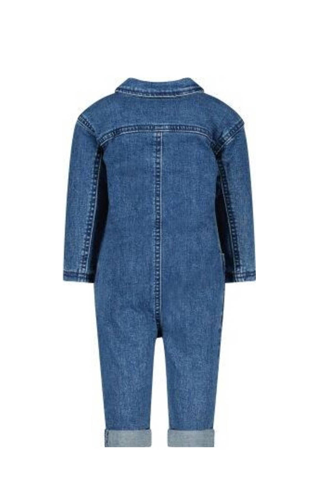 The New Chapter regular fit tuinbroek fresh denim