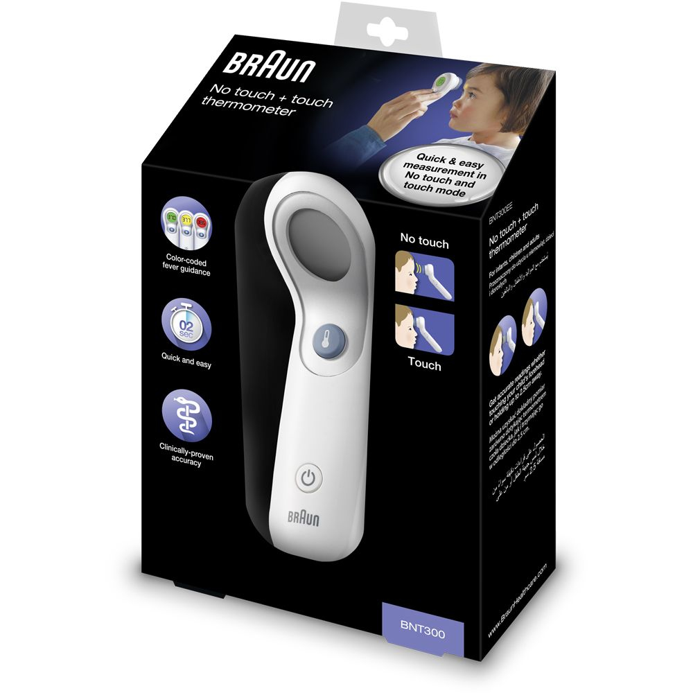 Braun BNT300WE Digital thermometer No Touch