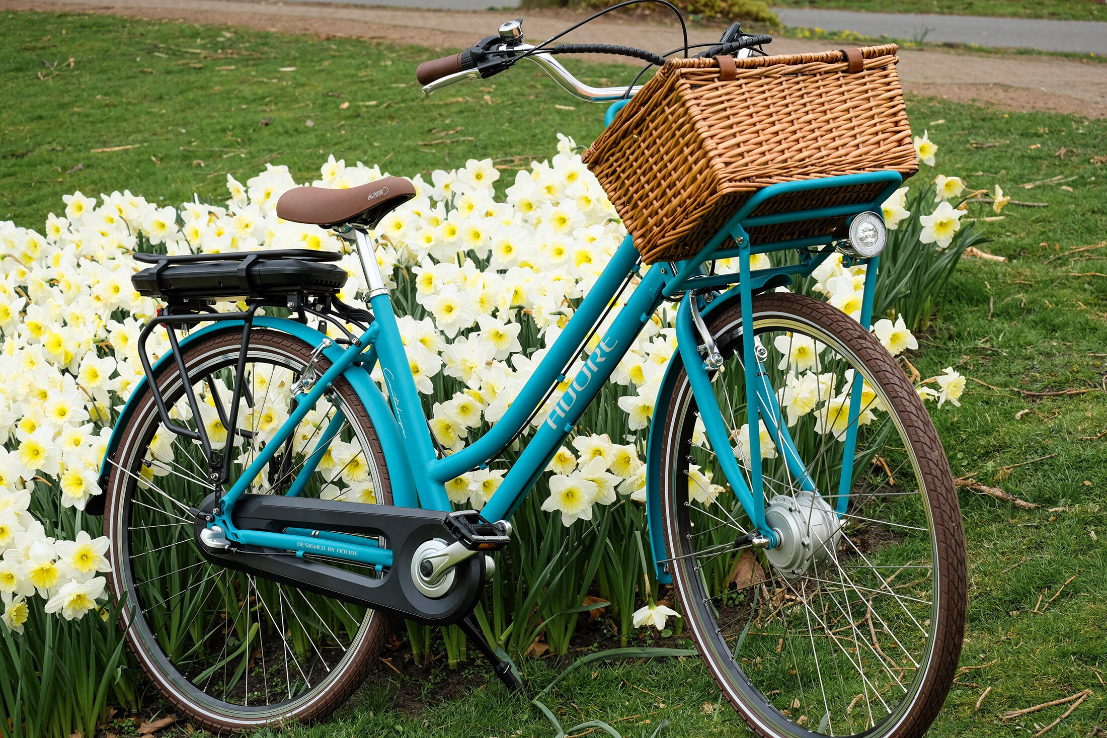 Adore Pedelec E-Bike Cityfahrrad 28'' Adore Cantaloupe