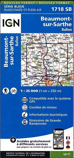 IGN - 1718 SB BEAUMONT 1 25 000