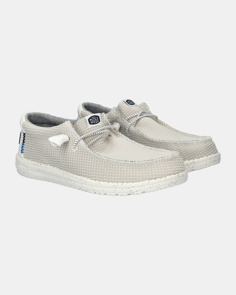Hey Dude Wally Sport Mesh Instapschoenen  - beige