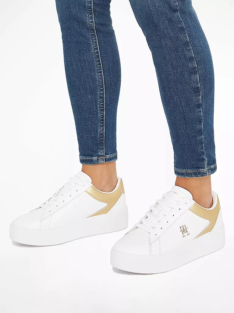 TOMMY HILFIGER Sneaker weiss