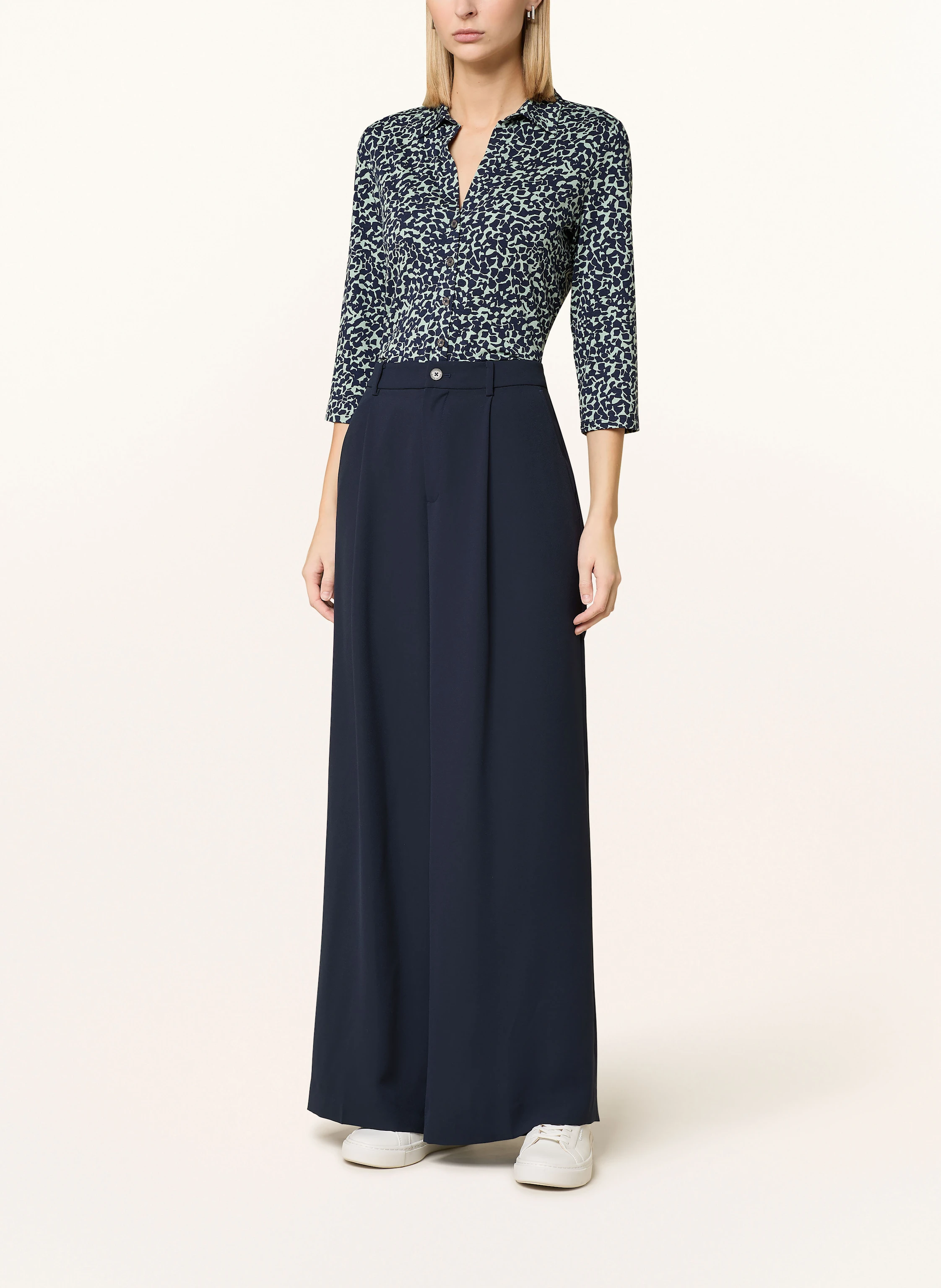 Marc O'Polo Hemdbluse mit 3/4-Arm aus Jersey