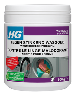 HG Wasruimte Tegen Stinkend Wasgoed Wasmiddeltoevoeging 500GR