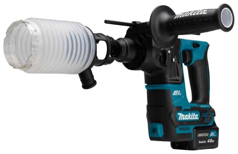 Makita HR166DSMJ 12V Max Boorhamer set (2x4.0Ah) in Mbox met stofafzuiging