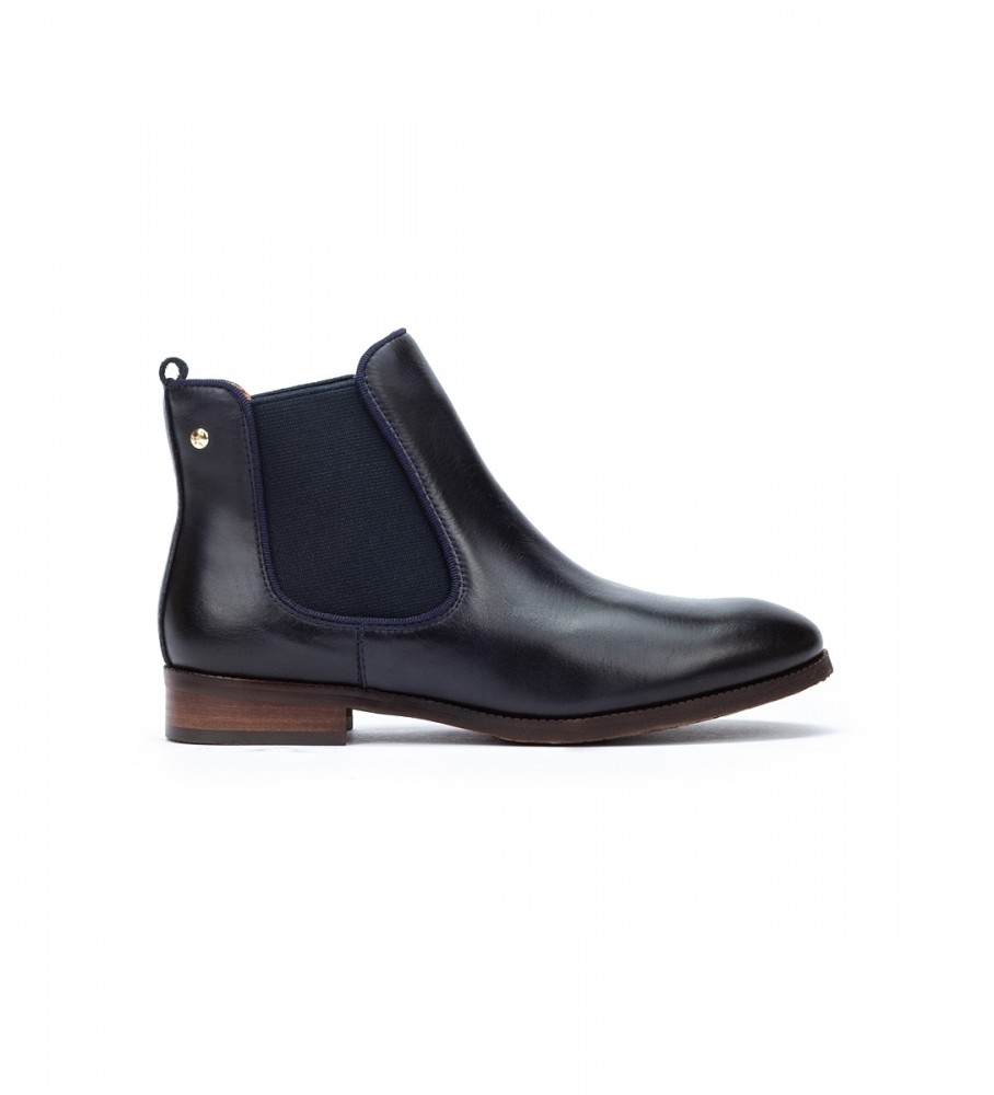 Botas de tornozelo de couro Pikolinos Royal Navy