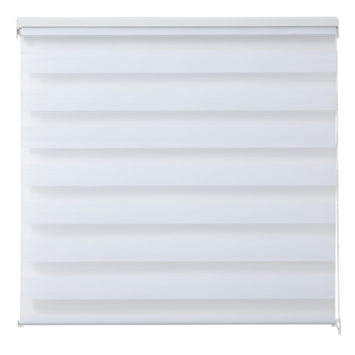 OK duo rolgordijn lichtdoorlatend wit 140x150 cm (bxh)